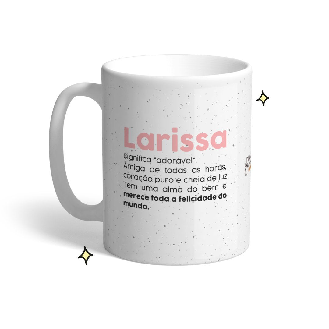 Caneca personalizada com nome - Me Gusta Presentes