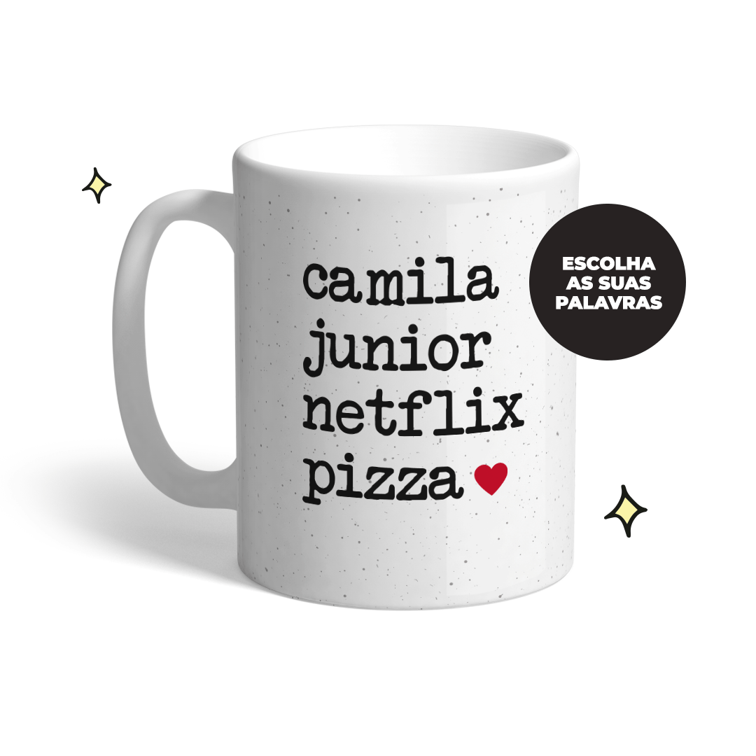 Caneca personalizada- Combinação Perfeita - Me Gusta Presentes