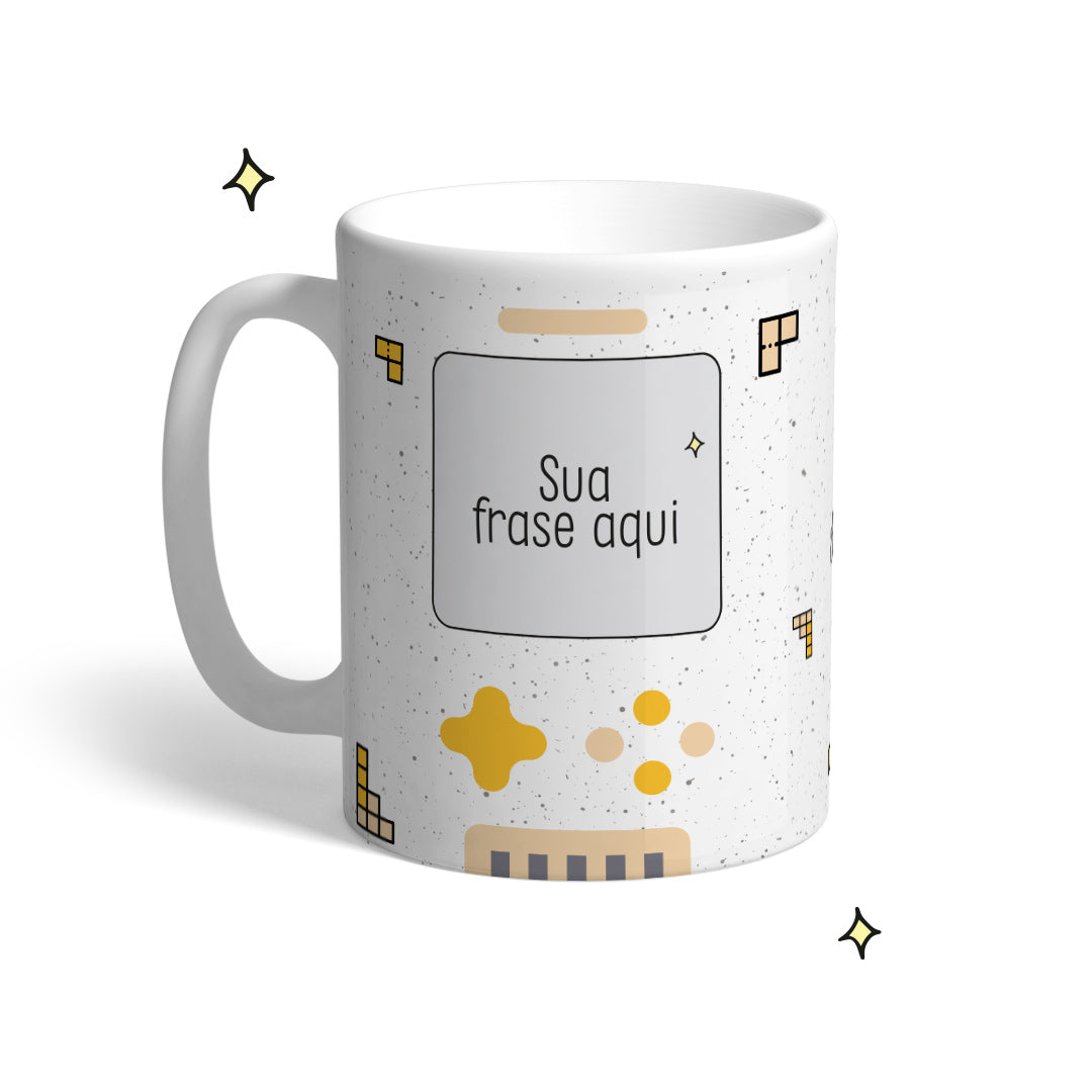 Caneca Personalizada - video game