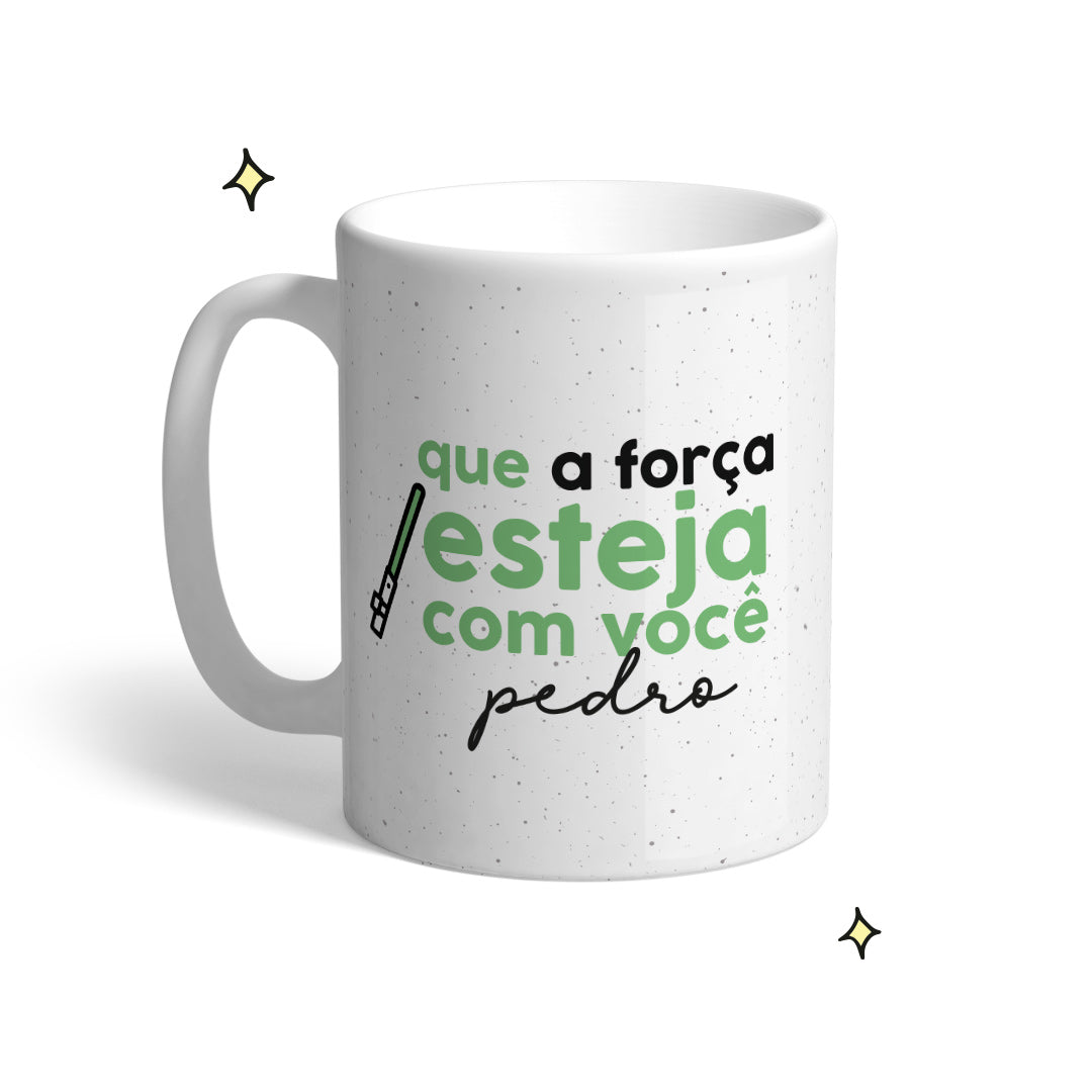 Caneca personalizada - Que a força esteja com você