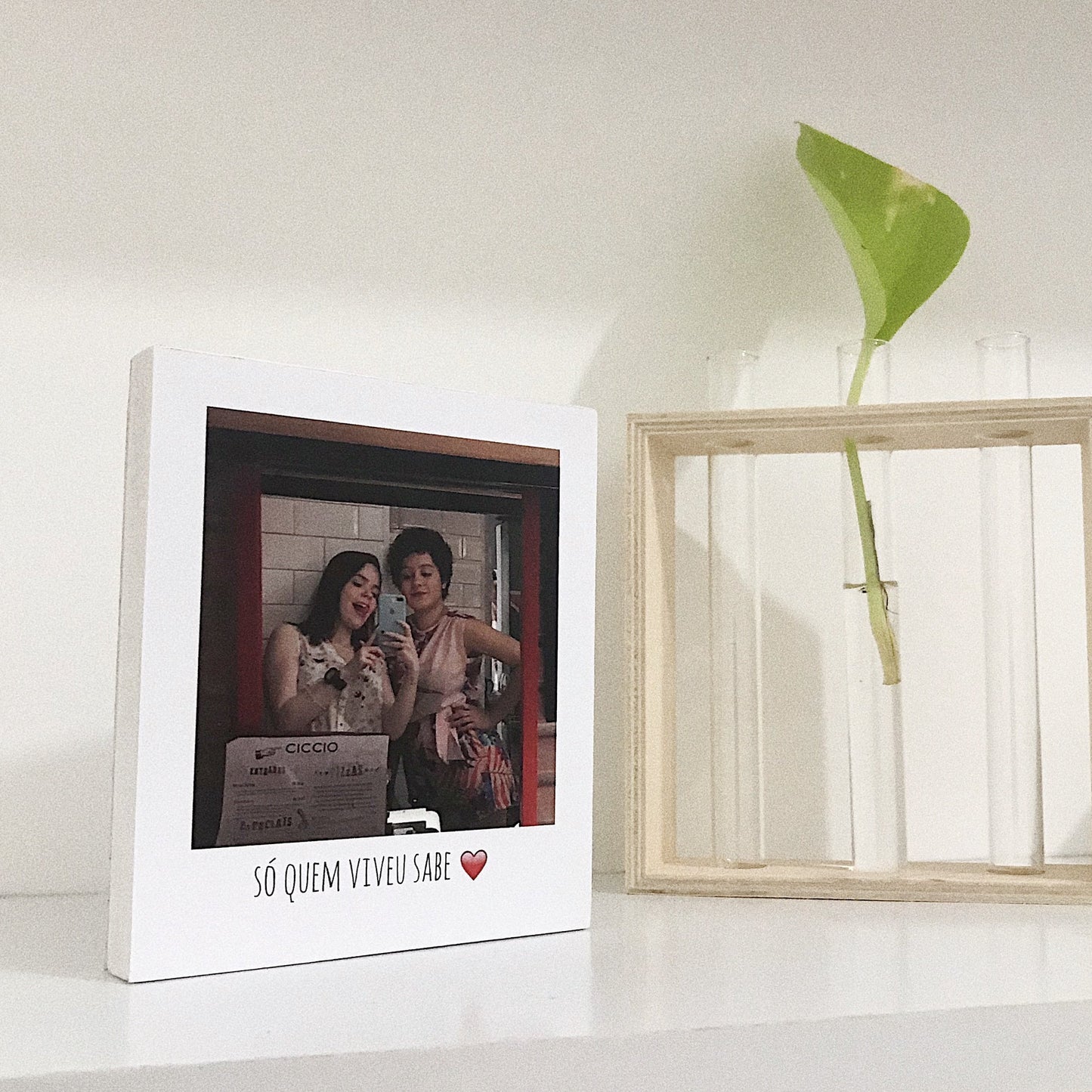 Polaroid de mesa personalizada - Me Gusta Presentes