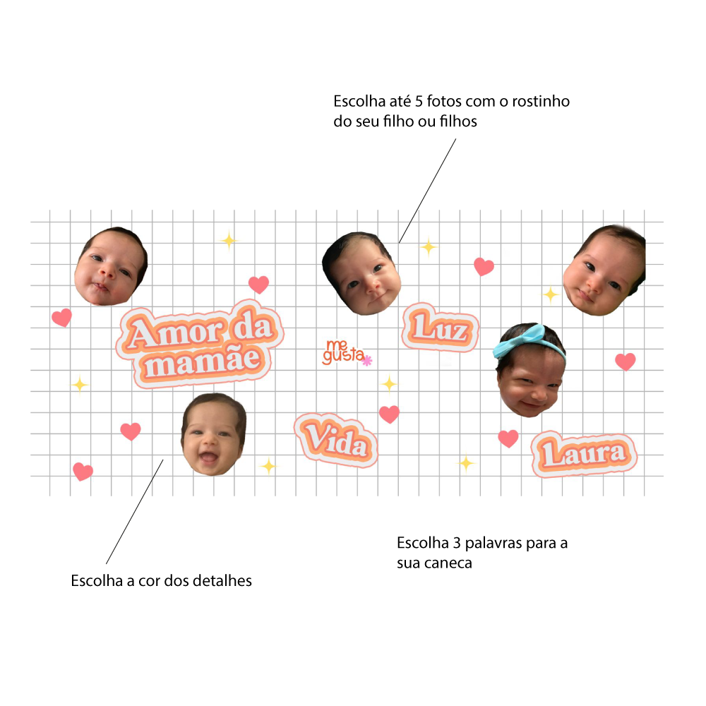 Caneca personalizada - Amor da Mamãe