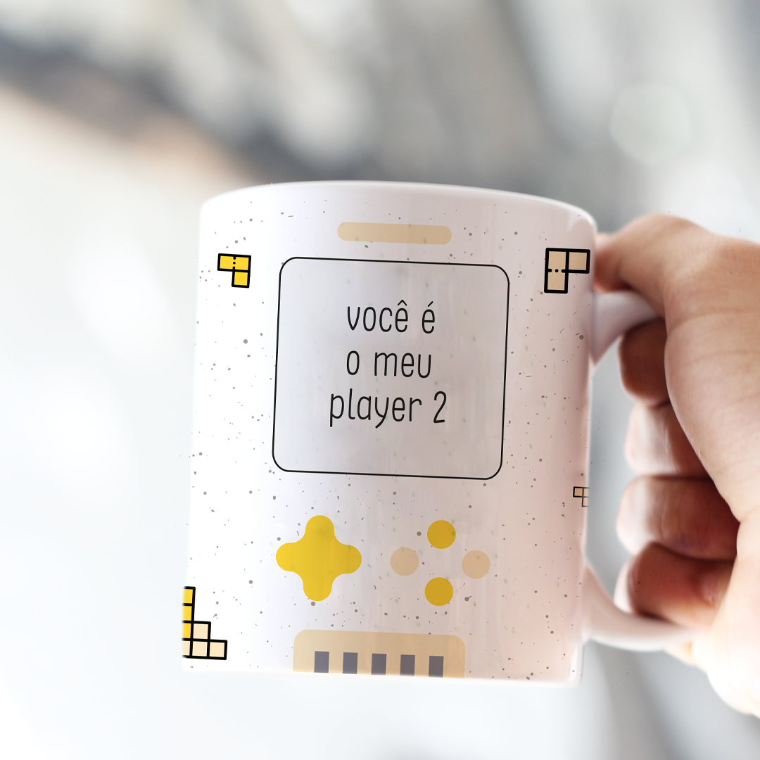 Caneca Personalizada - video game