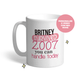 Caneca personalizada - Britney 2007 - Me Gusta Presentes