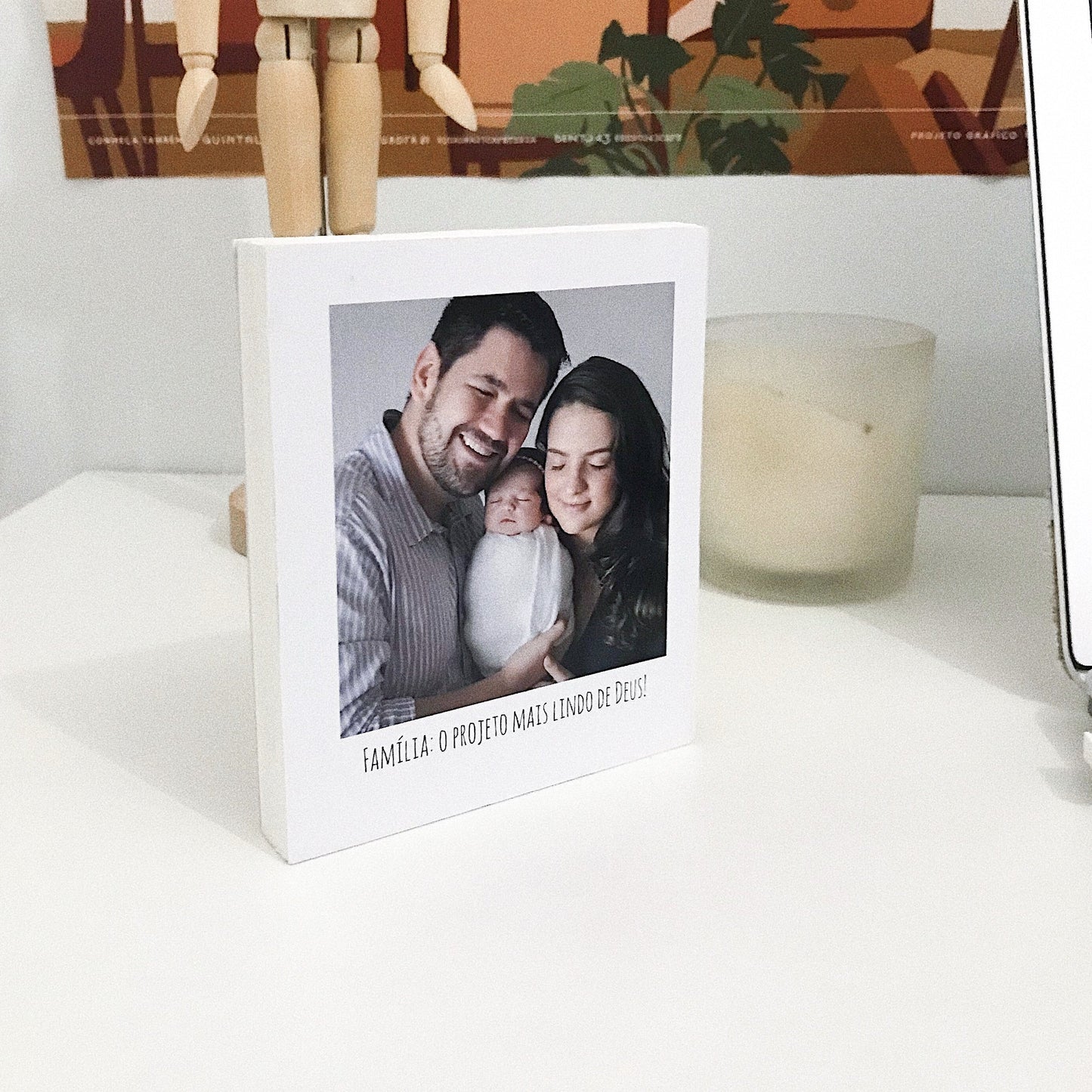Polaroid de mesa personalizada - Me Gusta Presentes