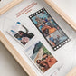 Quadro caixa personalizado - Momentos em Polaroid - Me Gusta Presentes